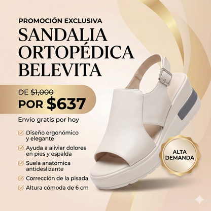 Sandalia Ortopédica Anatomica Belevita